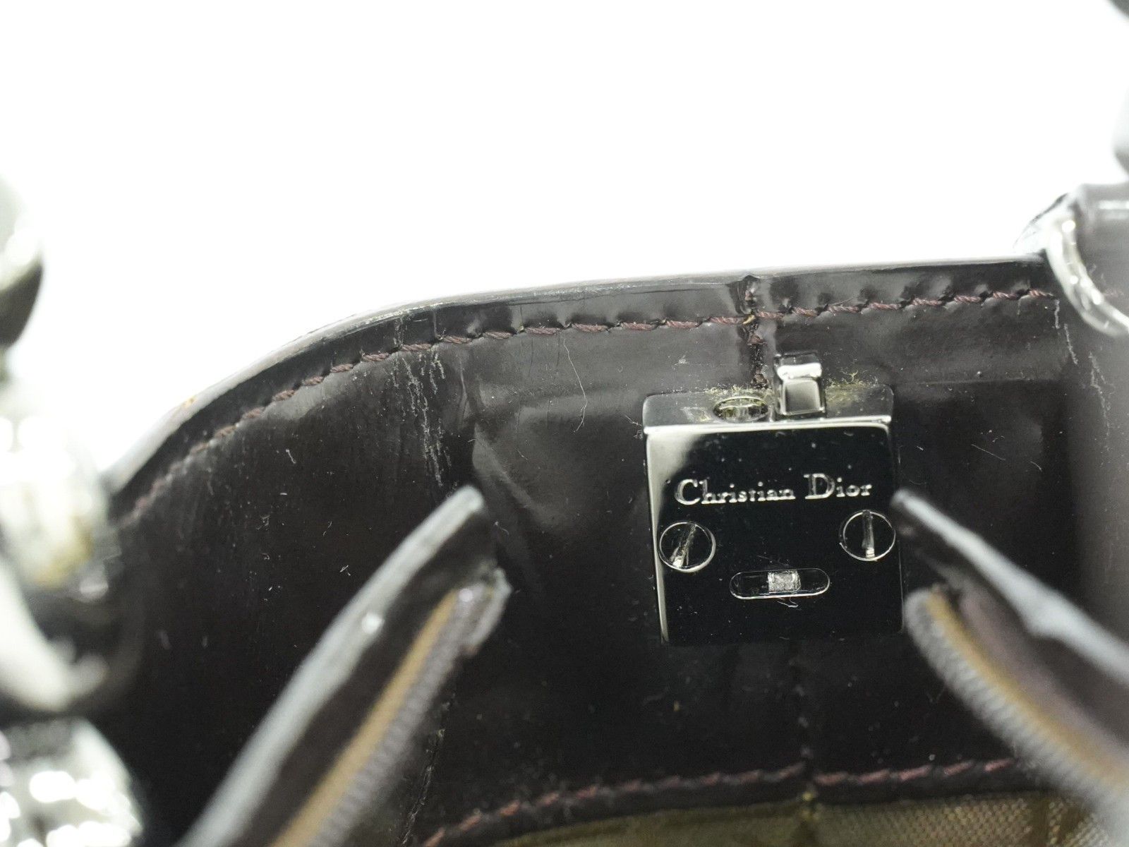 Dior Christian Dior Malice handbag Patent leather Size ONE SIZE - 15 Thumbnail