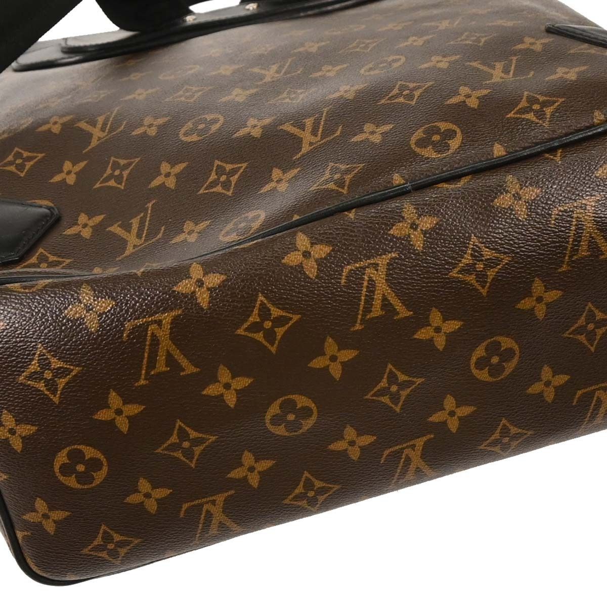 Louis Vuitton Louis Vuitton Palk Backpack Macassar Monogram Canvas Size ONE SIZE - 9 Thumbnail