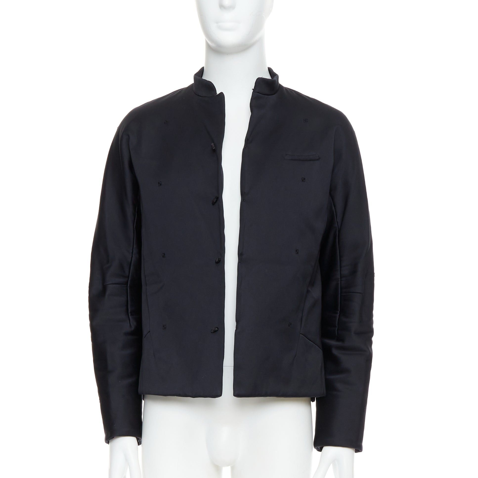 Other SHIATZY CHEN black cotton blend silky embroidered padded coat IT48 M Size US M / EU 48-50 / 2 - 3 Thumbnail