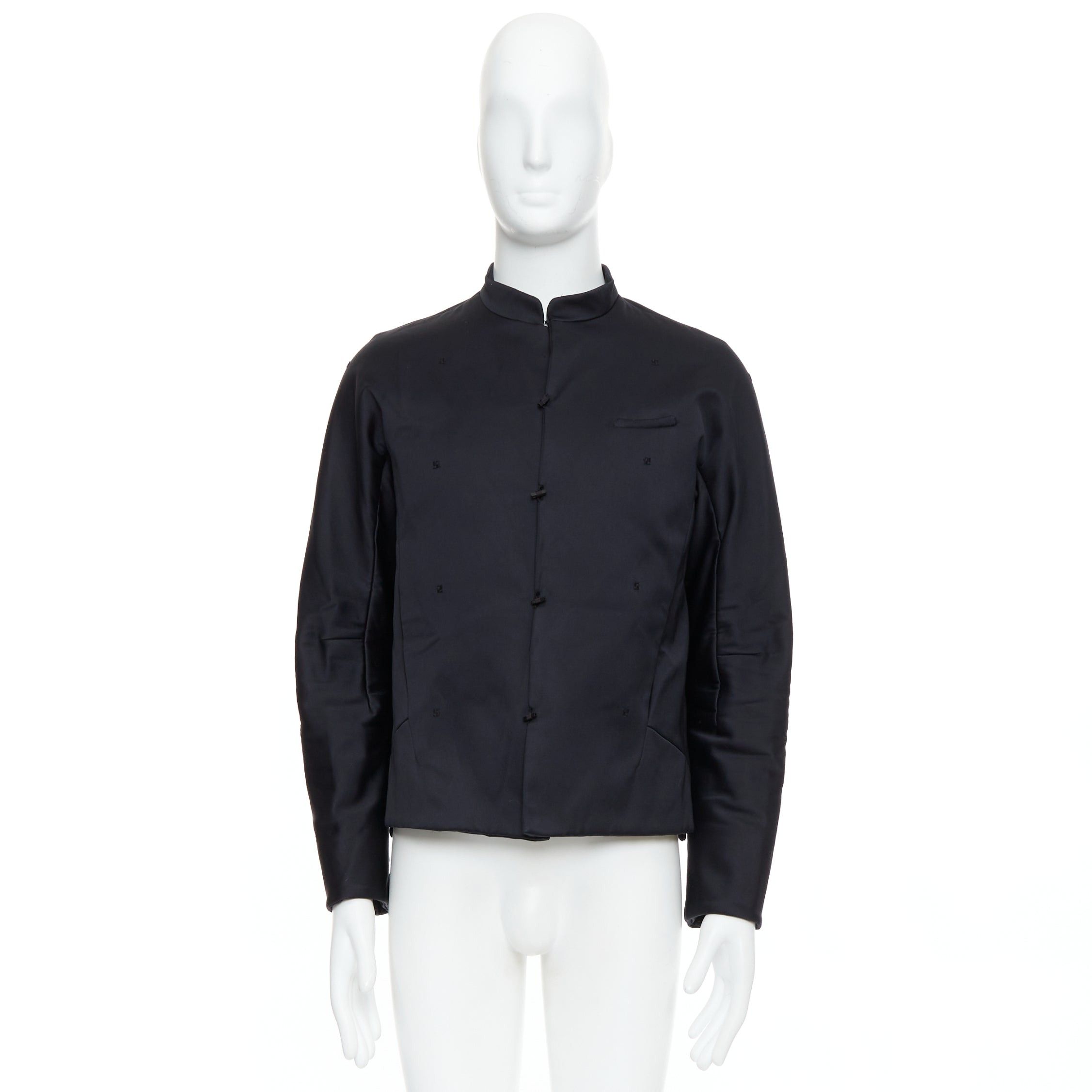 Other SHIATZY CHEN black cotton blend silky embroidered padded coat IT48 M Size US M / EU 48-50 / 2 - 10 Thumbnail