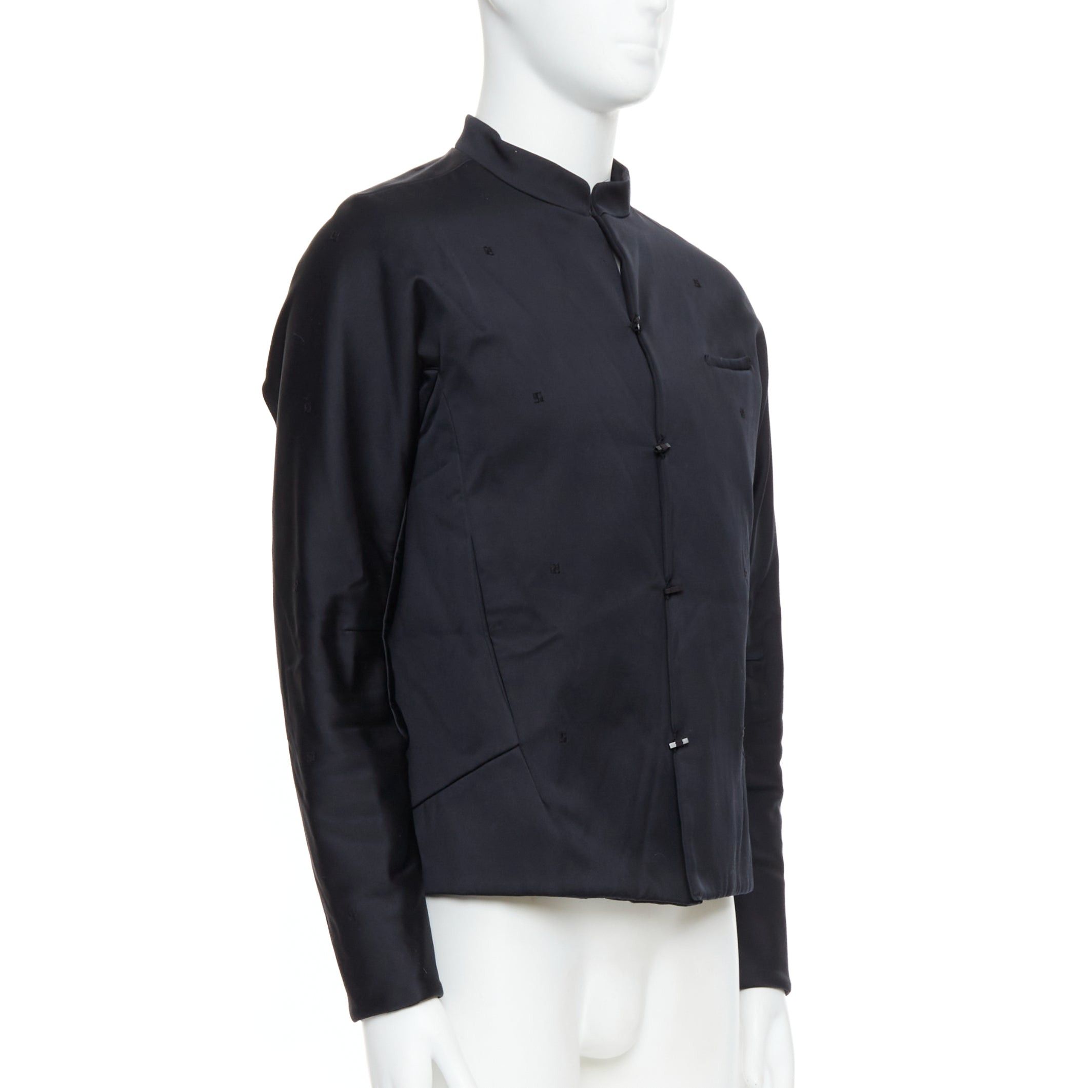 Other SHIATZY CHEN black cotton blend silky embroidered padded coat IT48 M Size US M / EU 48-50 / 2 - 4 Thumbnail