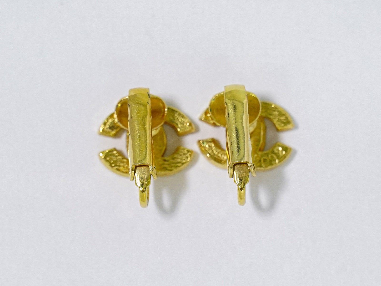 Chanel Chanel Vintage CC Clip-On Earrings Metal Size ONE SIZE - 2 Thumbnail