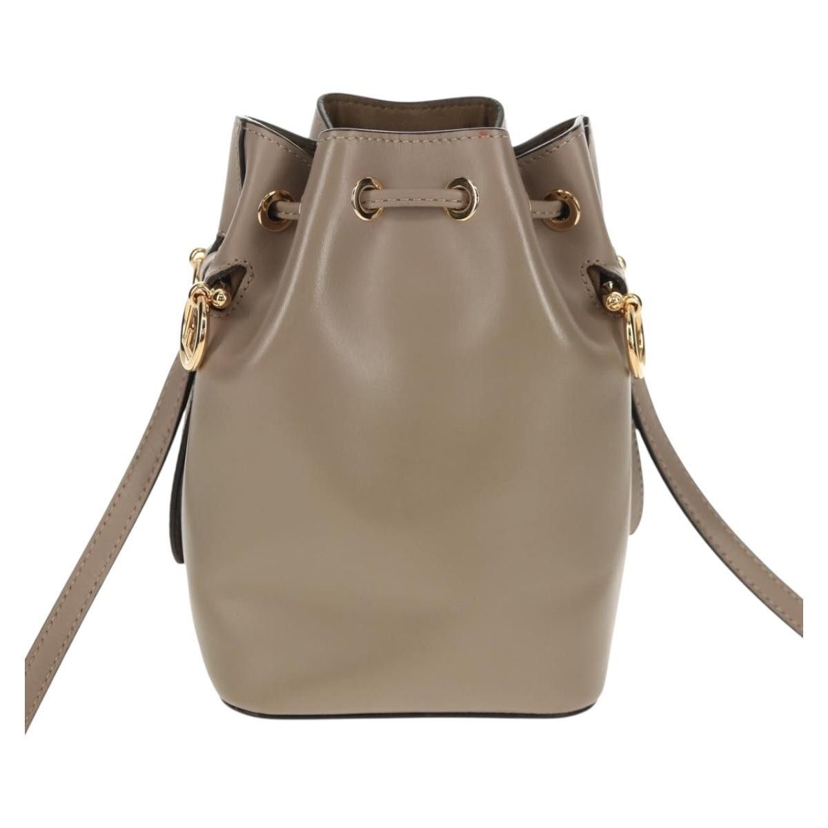 Fendi Fendi Logo Mon Tresor Bucket Bag Leather Size ONE SIZE - 2 Thumbnail