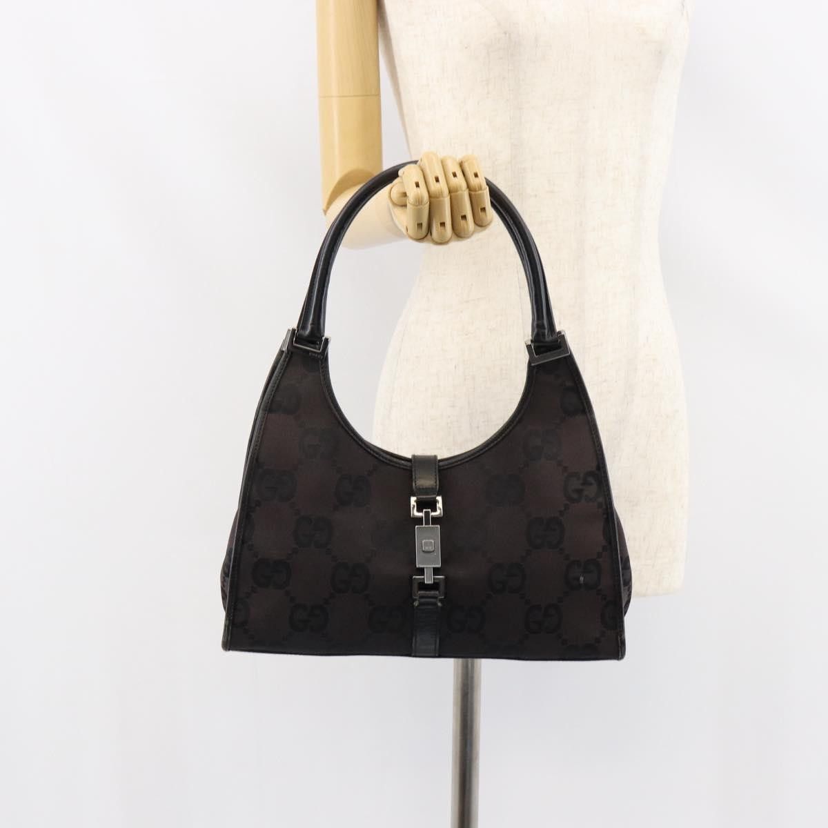 Gucci Gucci Vintage Jackie Handbag Canvas Size ONE SIZE - 14 Thumbnail