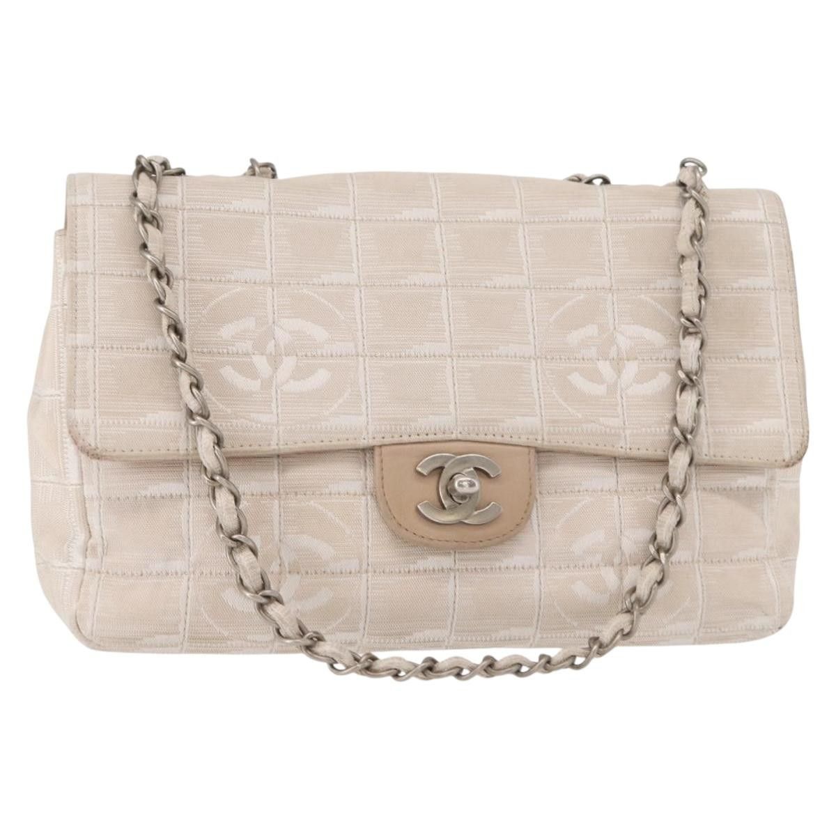 Chanel Chanel Travel Line Flap Bag Canvas Size ONE SIZE - 13 Thumbnail