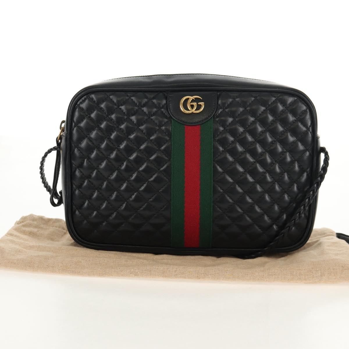 Gucci Gucci Trapuntata Camera Bag Quilted Leather Size ONE SIZE - 14 Thumbnail