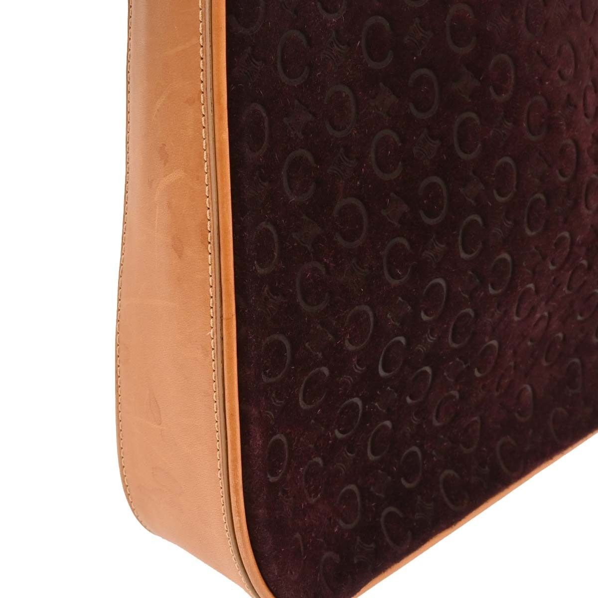 Celine Celine Vintage Macadam Shoulder Bag Suede Size ONE SIZE - 7 Thumbnail