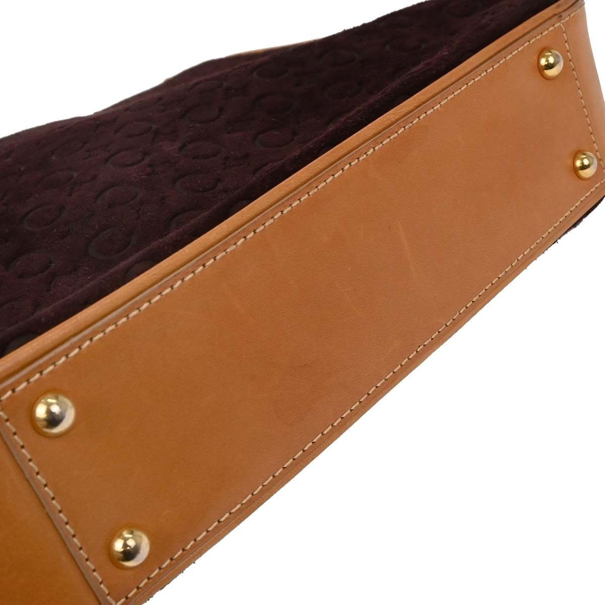 Celine Celine Vintage Macadam Shoulder Bag Suede Size ONE SIZE - 8 Thumbnail