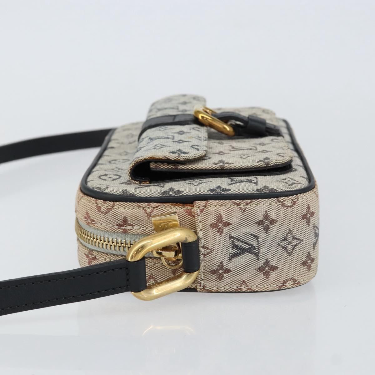 Louis Vuitton Louis Vuitton Juliette Crossbody Bag Mini Lin Size ONE SIZE - 4 Thumbnail