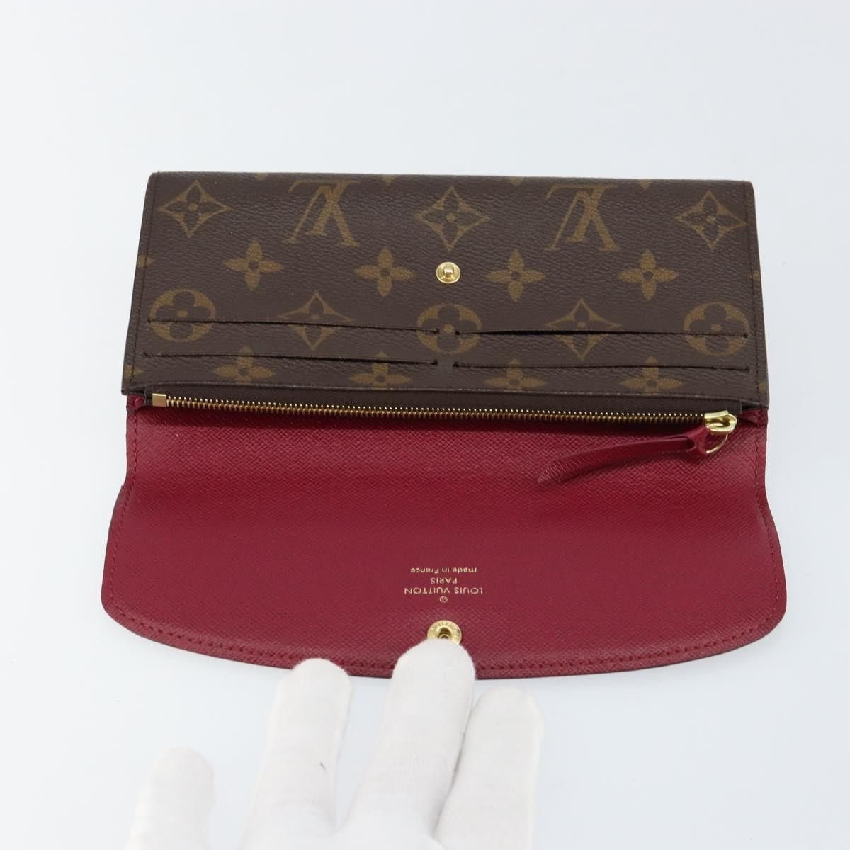 Louis Vuitton Louis Vuitton Emilie Wallet Monogram Canvas Size ONE SIZE - 16 Thumbnail