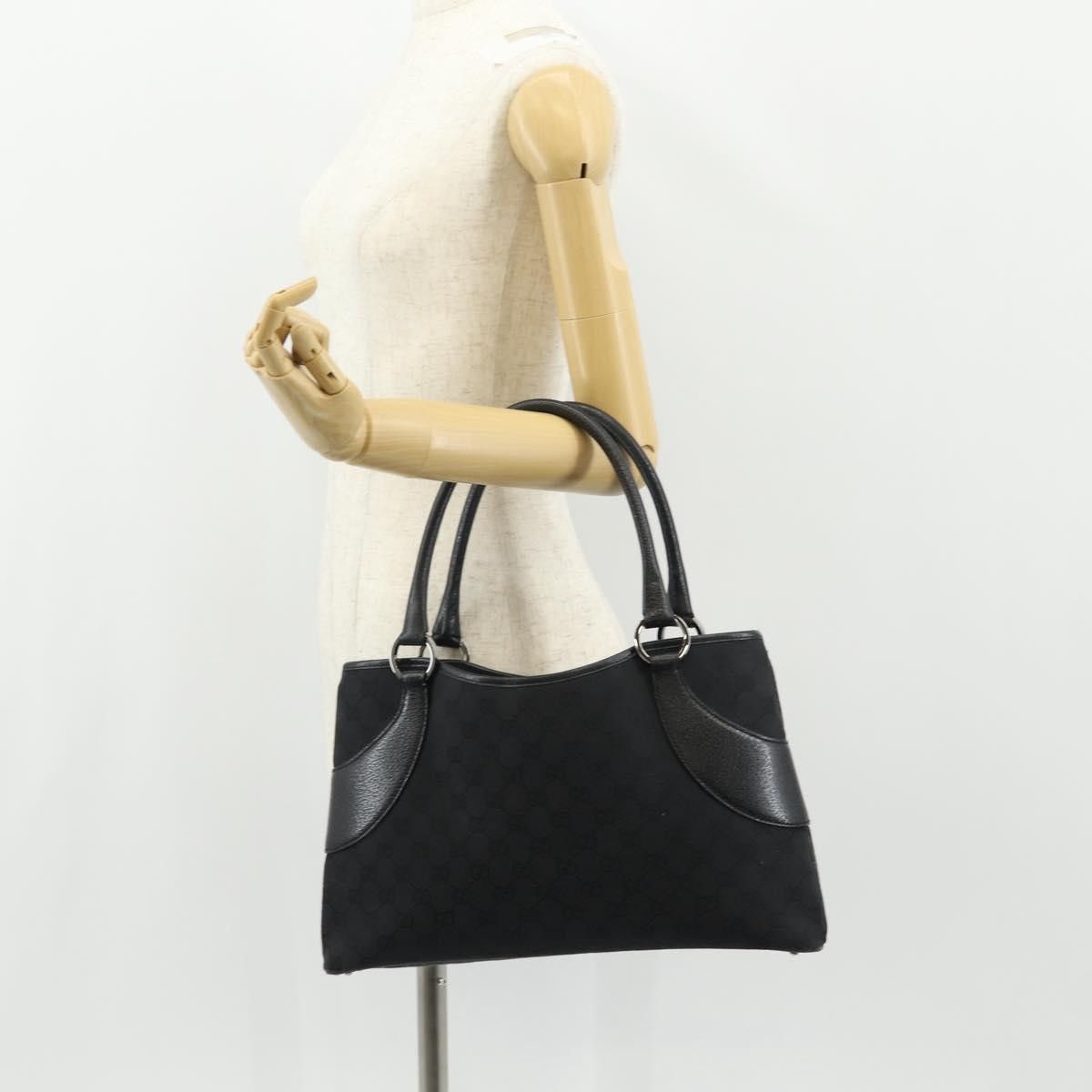 Gucci Gucci Vintage Ring Tote GG Canvas with Leather Size ONE SIZE - 14 Thumbnail