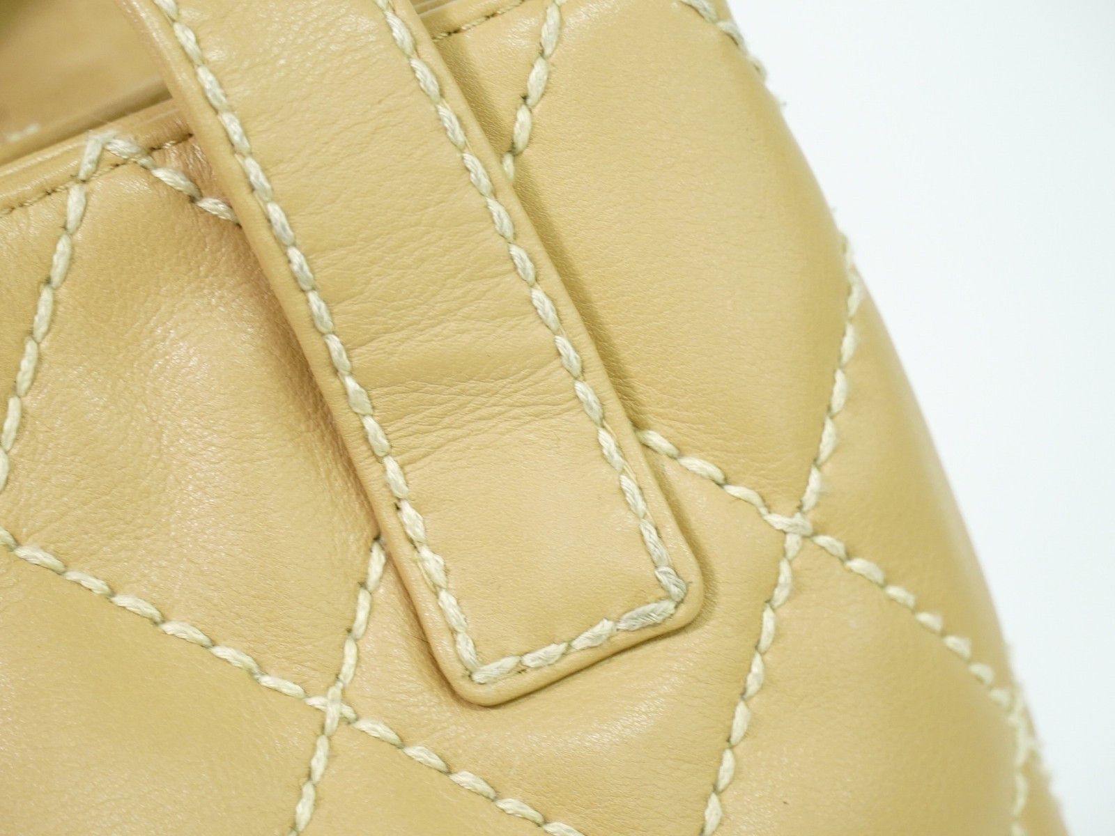 Chanel Chanel Surpique Tote Quilted Leather Size ONE SIZE - 17 Thumbnail