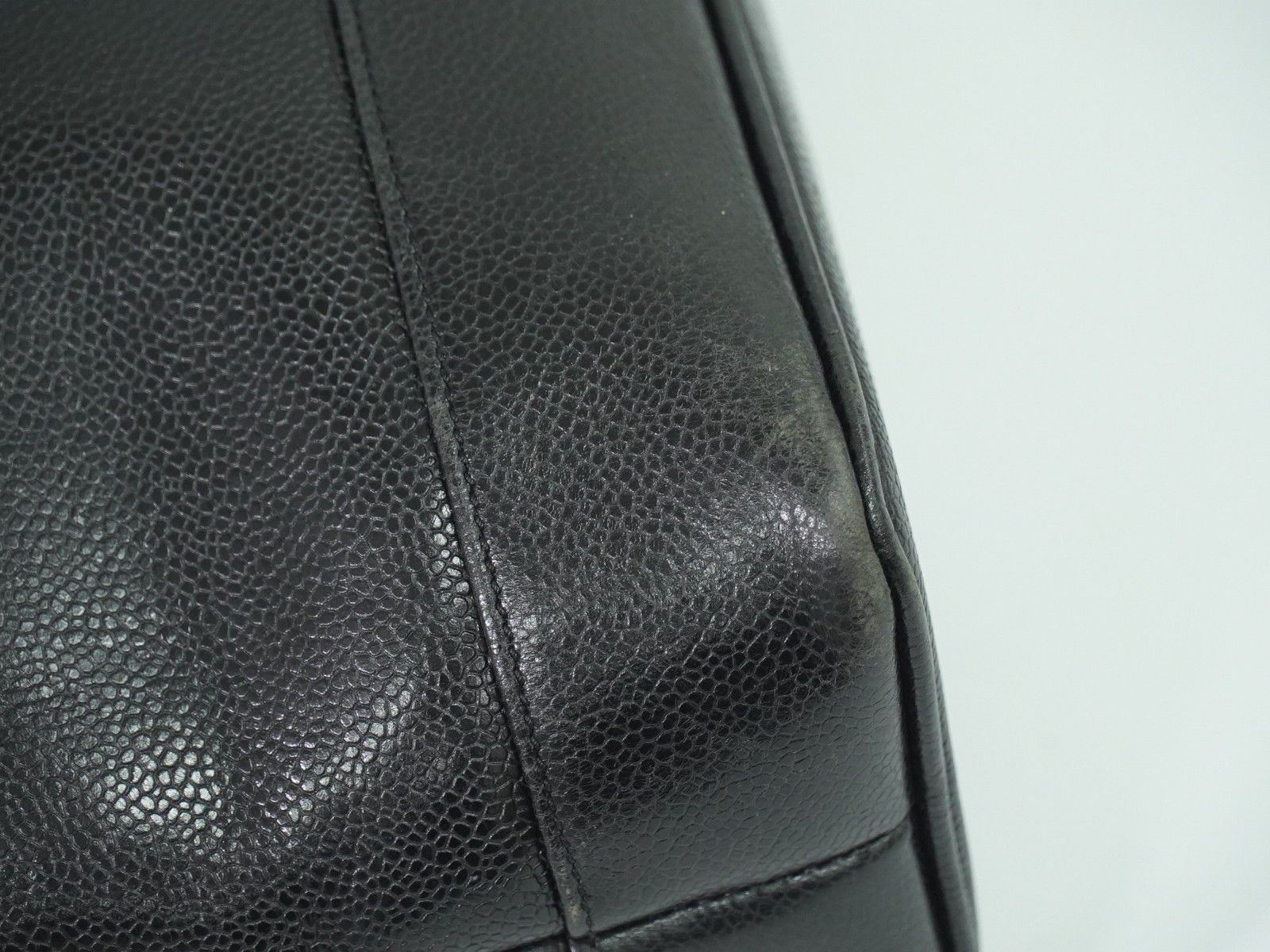 Chanel Chanel Vintage Front Pocket Tote Caviar Size ONE SIZE - 8 Thumbnail