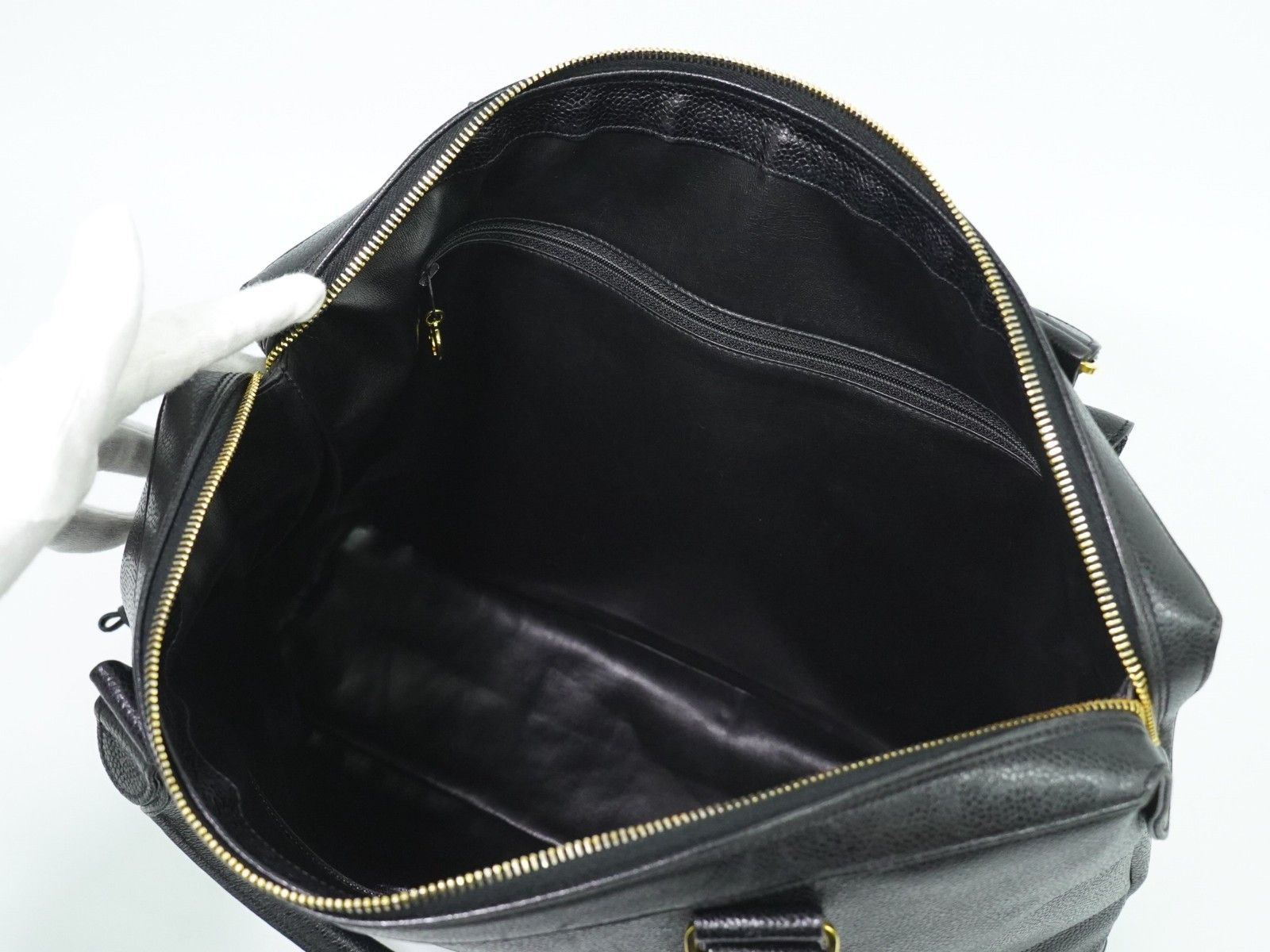 Chanel Chanel Vintage Front Pocket Tote Caviar Size ONE SIZE - 16 Thumbnail
