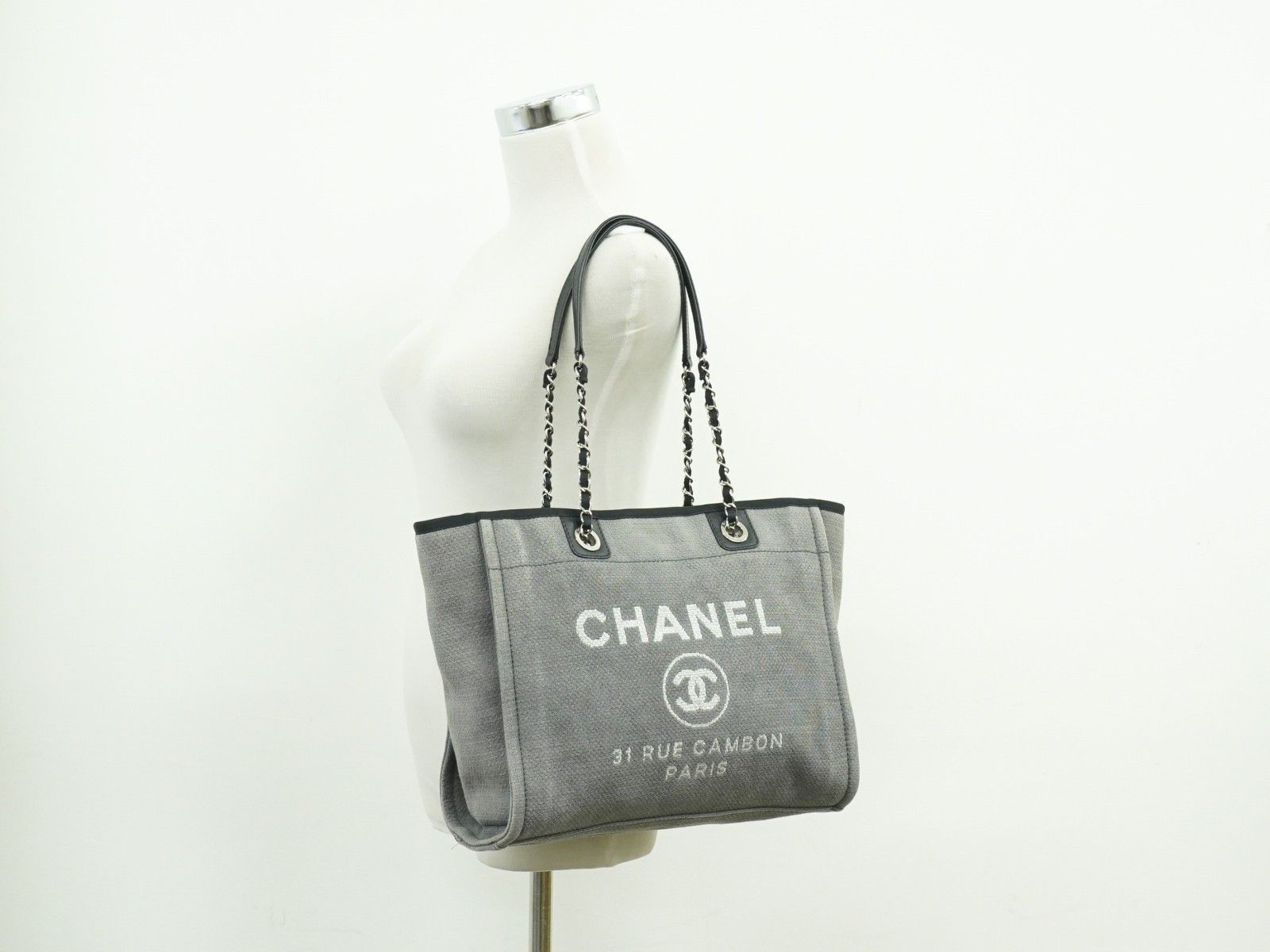 Chanel Chanel Deauville Tote Canvas Size ONE SIZE - 10 Thumbnail
