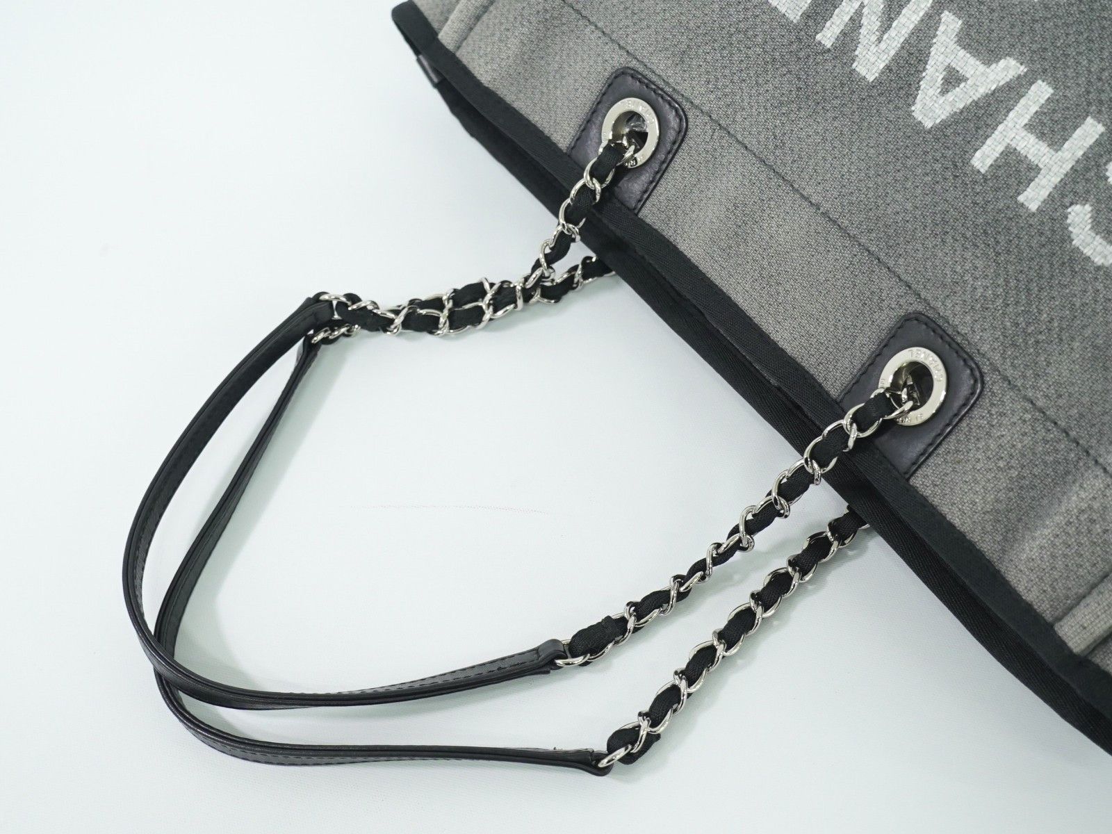 Chanel Chanel Deauville Tote Canvas Size ONE SIZE - 7 Thumbnail