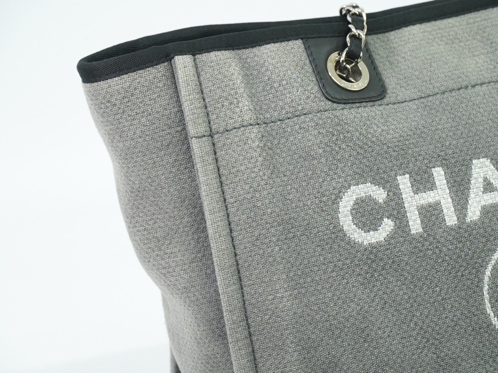 Chanel Chanel Deauville Tote Canvas Size ONE SIZE - 14 Thumbnail