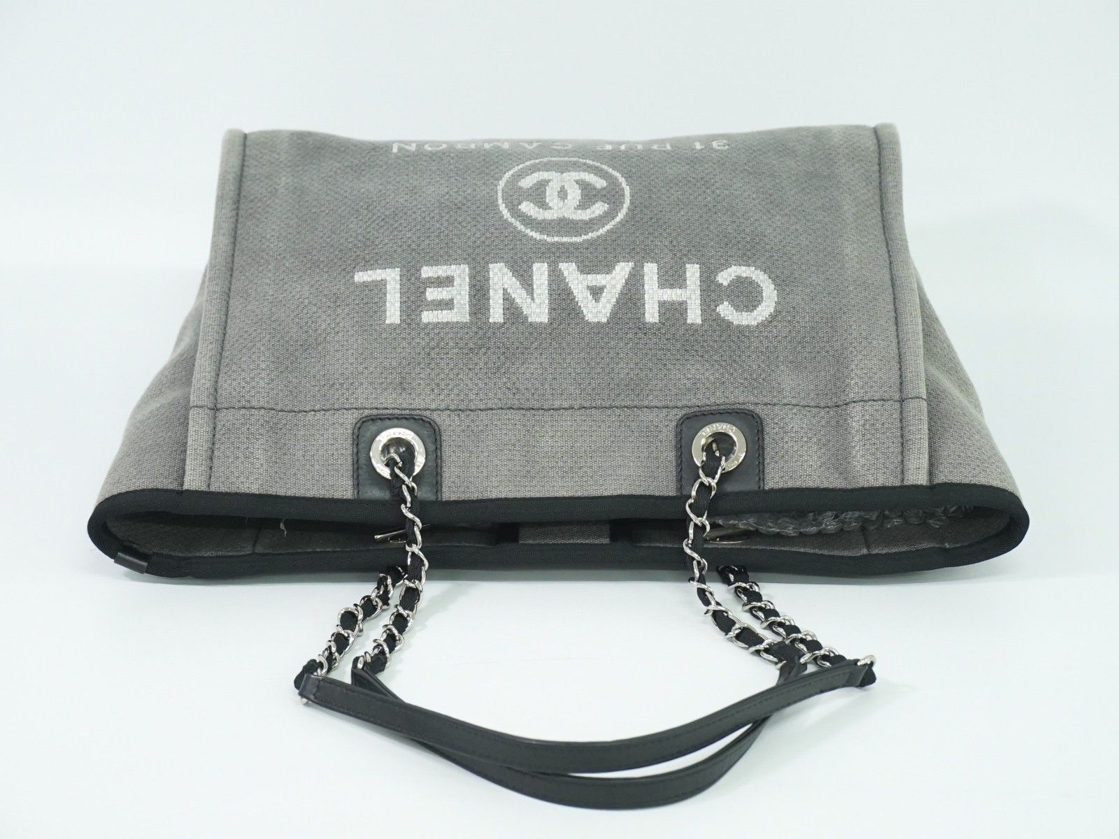 Chanel Chanel Deauville Tote Canvas Size ONE SIZE - 12 Thumbnail