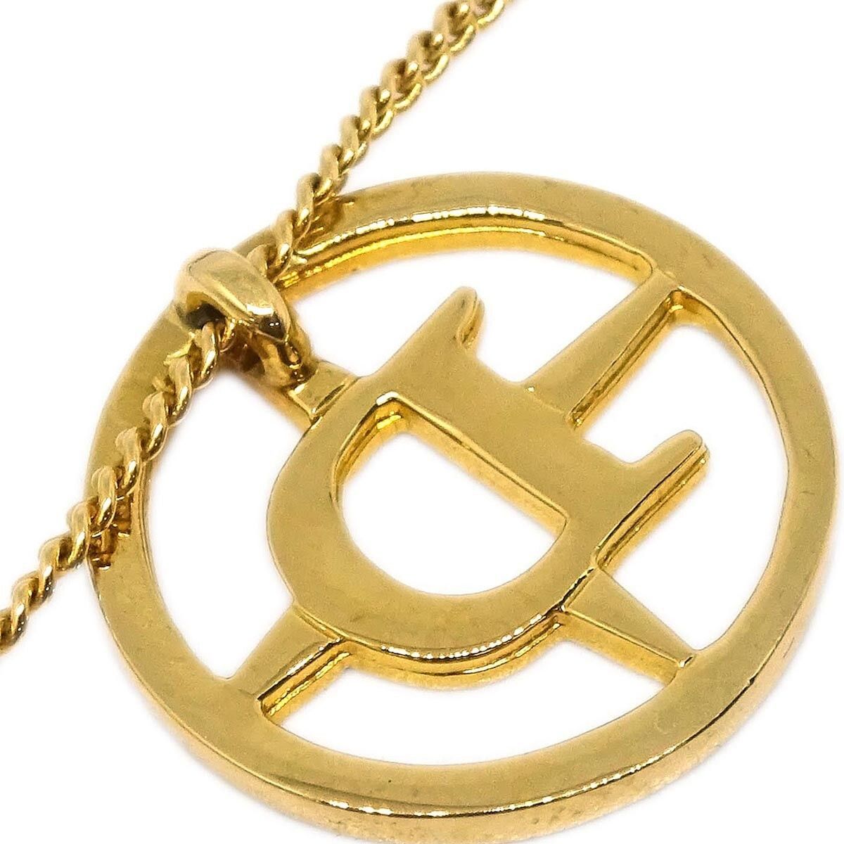 Dior Christian Dior CD Round Pendant Metal Size ONE SIZE - 3 Thumbnail