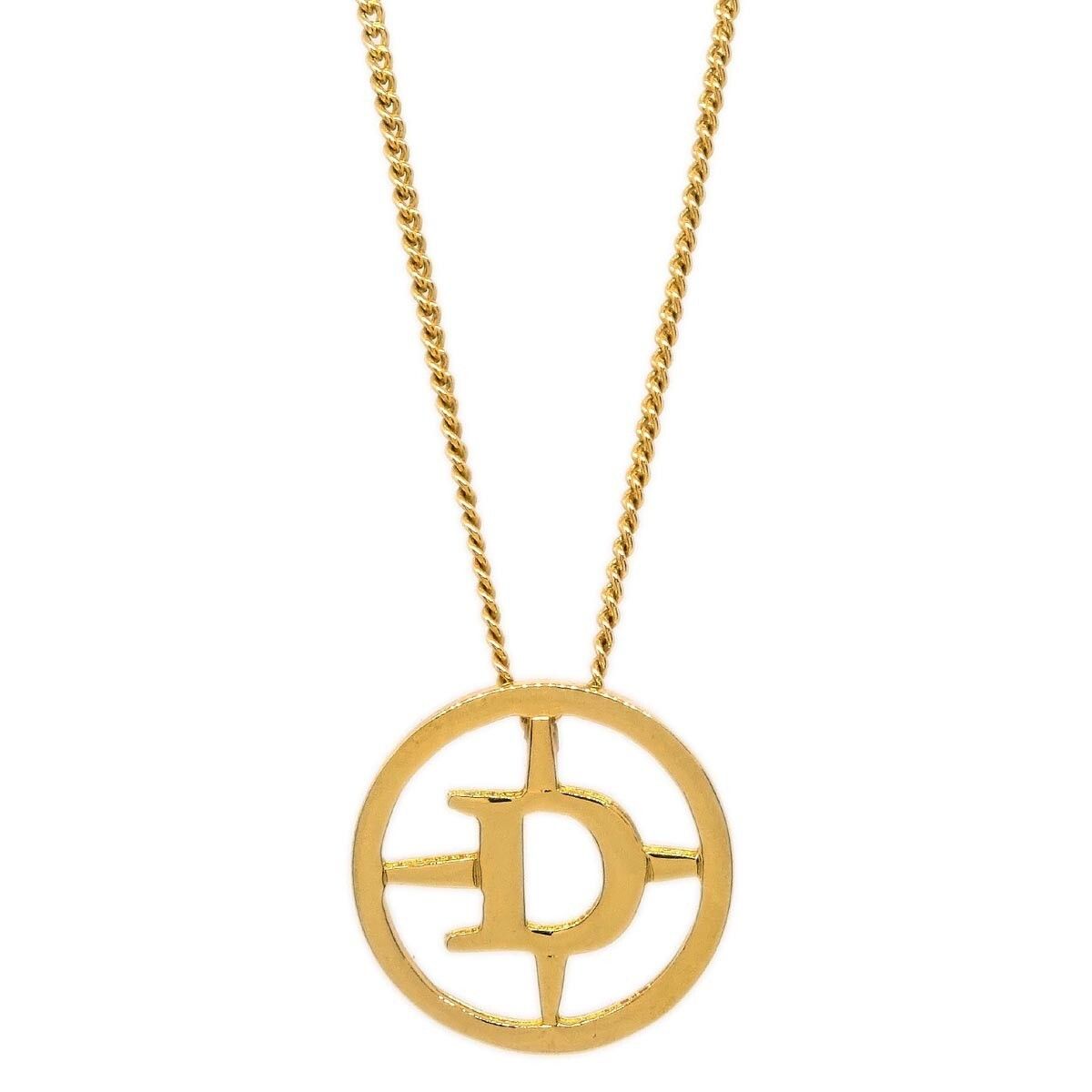 Dior Christian Dior CD Round Pendant Metal Size ONE SIZE - 2 Thumbnail
