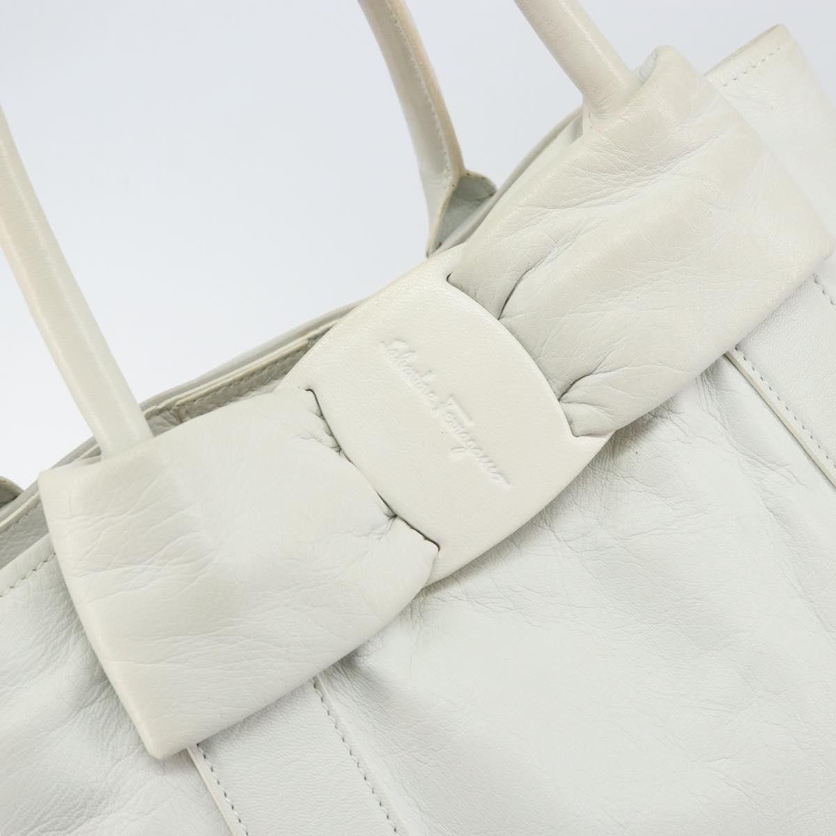 Salvatore Ferragamo Salvatore Ferragamo Vala tote Leather Size ONE SIZE - 16 Thumbnail