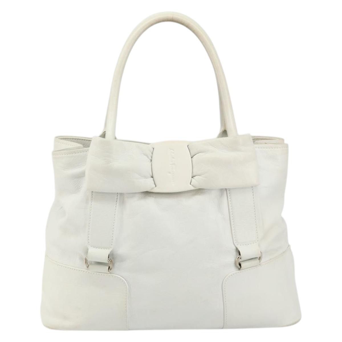 Salvatore Ferragamo Salvatore Ferragamo Vala tote Leather Size ONE SIZE - 17 Thumbnail