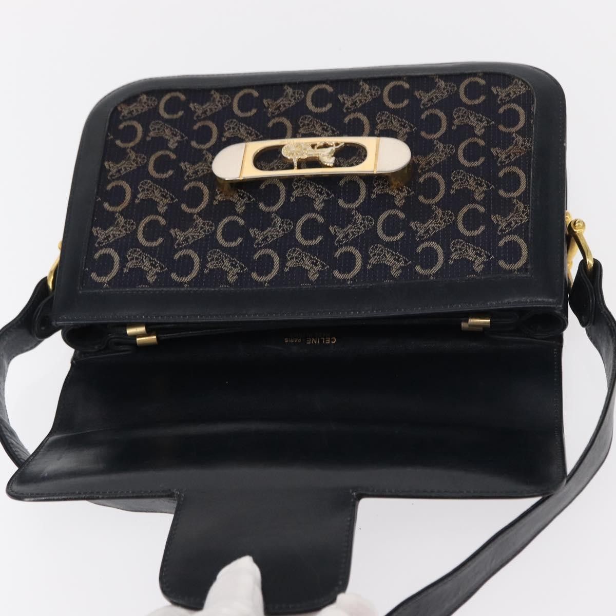 Celine Celine Horse Carriage Shoulder bag Canvas and Leather Size ONE SIZE - 17 Thumbnail