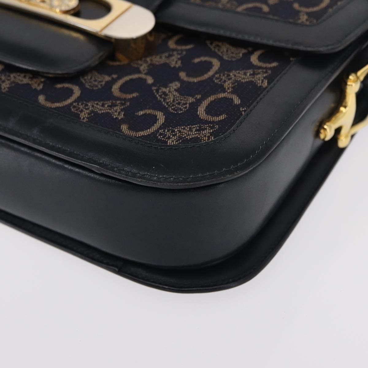Celine Celine Horse Carriage Shoulder bag Canvas and Leather Size ONE SIZE - 9 Thumbnail