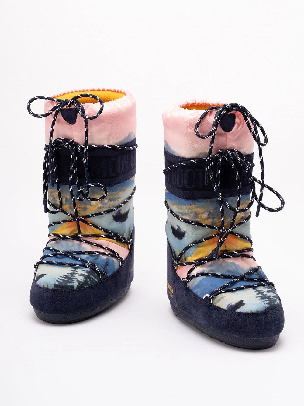 Moon Boot `MB X Guest In Residence Icon High Postcard` Boots Size US 10 / IT 40 - 2 Thumbnail