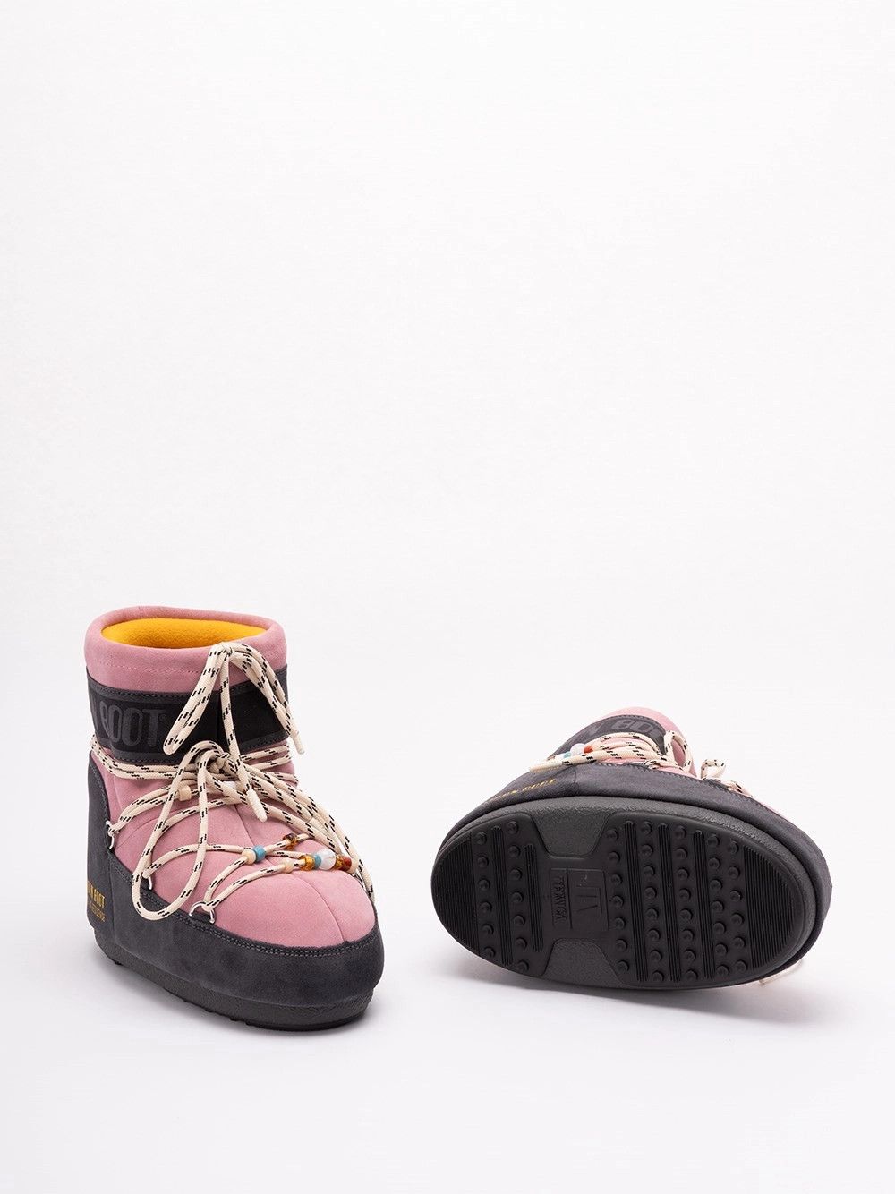 Moon Boot `MB X Guest In Residence Icon Low Suede Beads` Boots Size US 7 / IT 37 - 4 Thumbnail