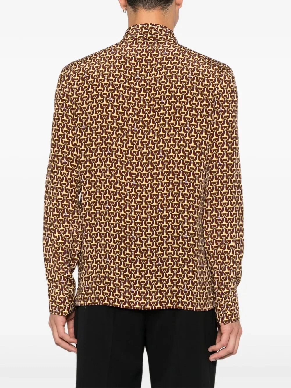 Gucci Classic Skinny `Horsebit` Shirt Size US L / EU 52-54 / 3 - 5 Thumbnail
