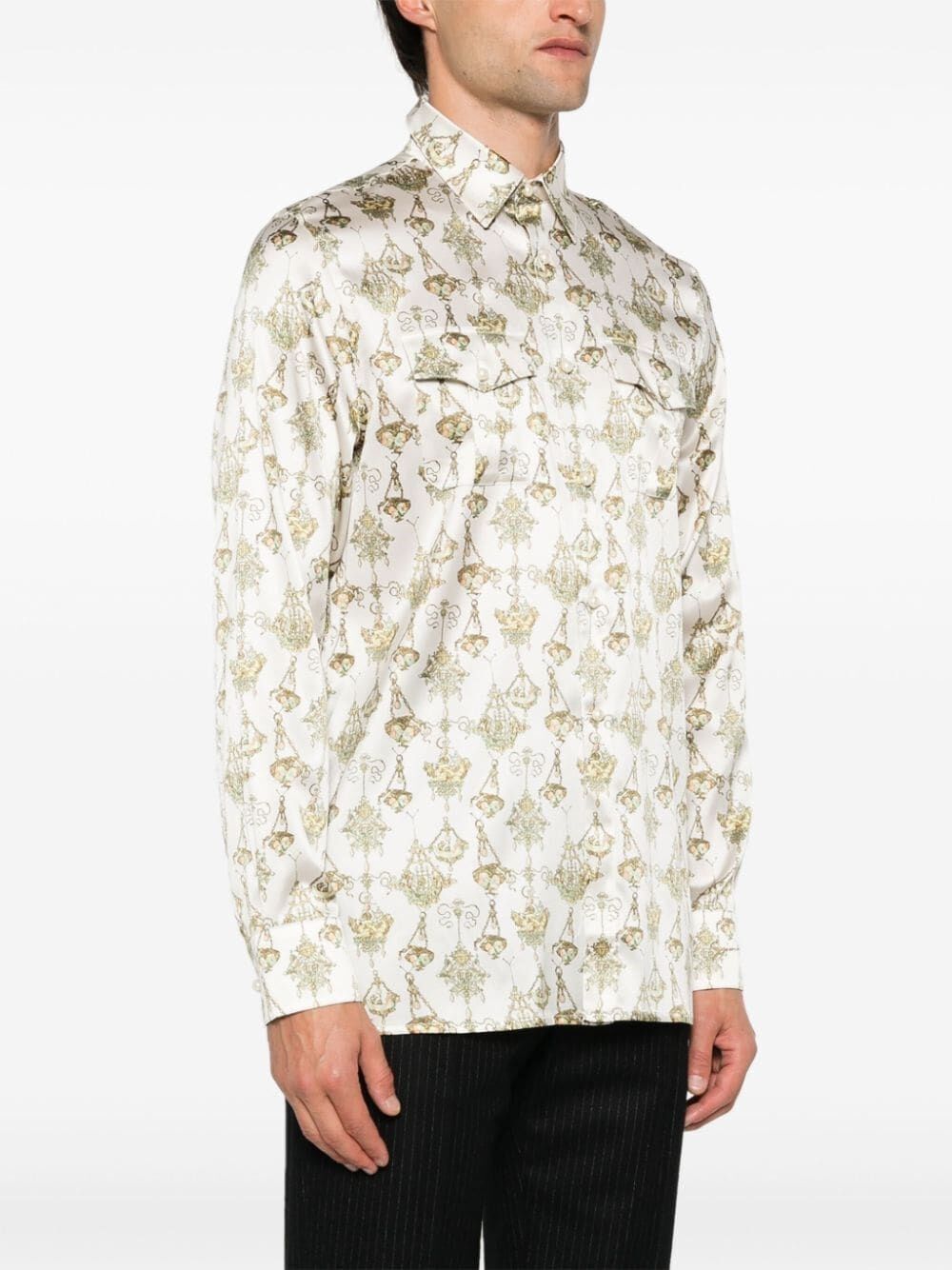 Givenchy Tight Fit Shirt With Pockets Size US L / EU 52-54 / 3 - 4 Thumbnail