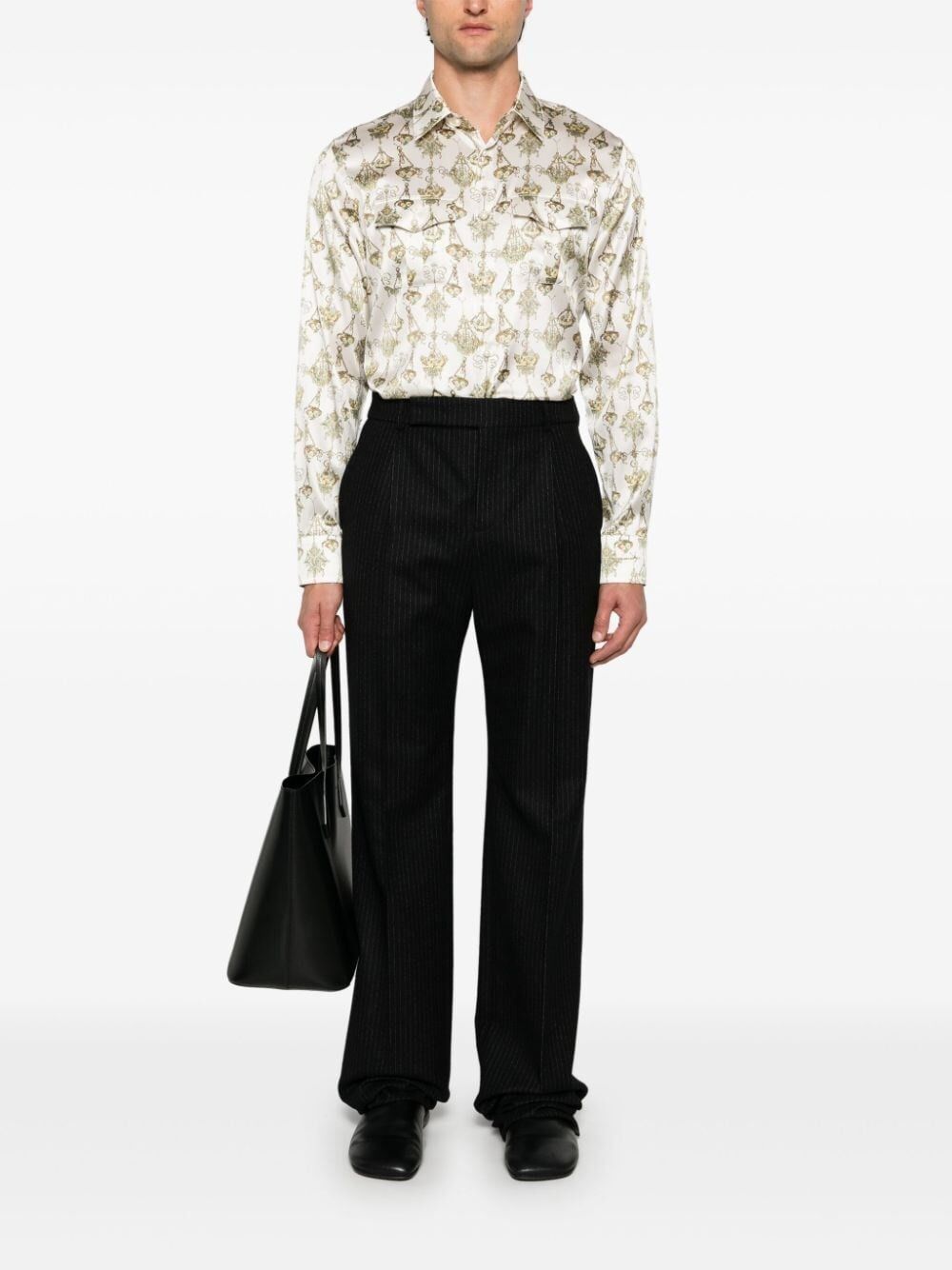 Givenchy Tight Fit Shirt With Pockets Size US L / EU 52-54 / 3 - 2 Thumbnail