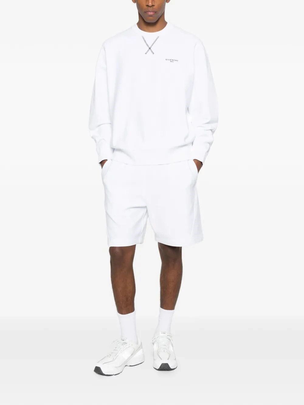 Givenchy `Couture` Seam Crew-Neck Sweatshirt Size US M / EU 48-50 / 2 - 2 Thumbnail