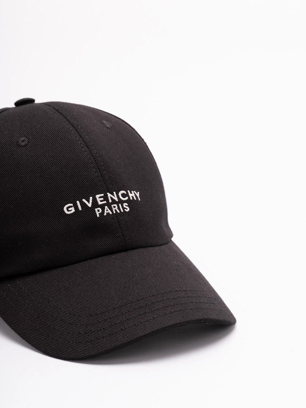 Givenchy Curved Cap With `Givenchy Paris` Size ONE SIZE - 3 Thumbnail