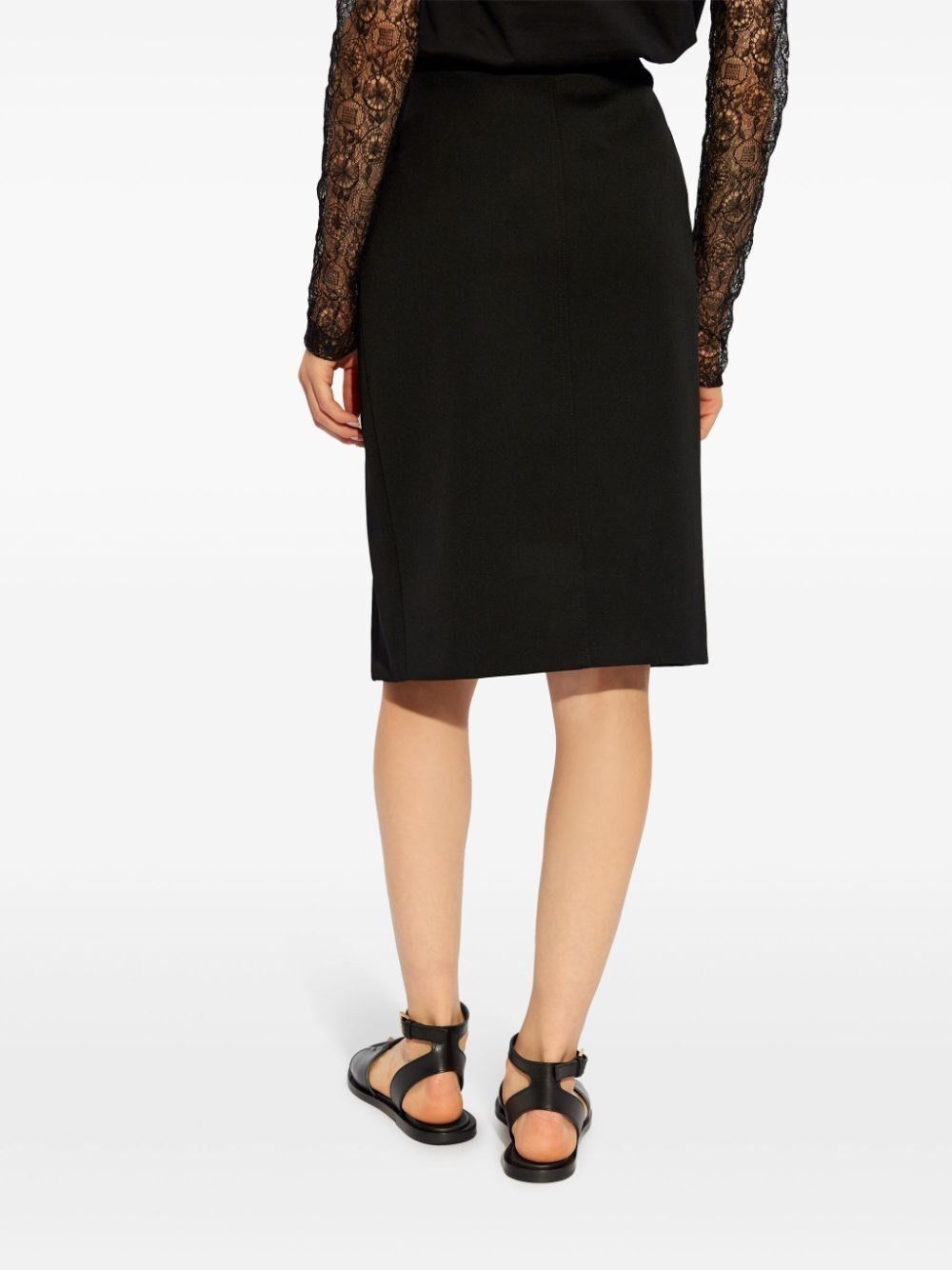 Givenchy Skirt With Open Side Size 32" / US 10 / IT 46 - 3 Thumbnail