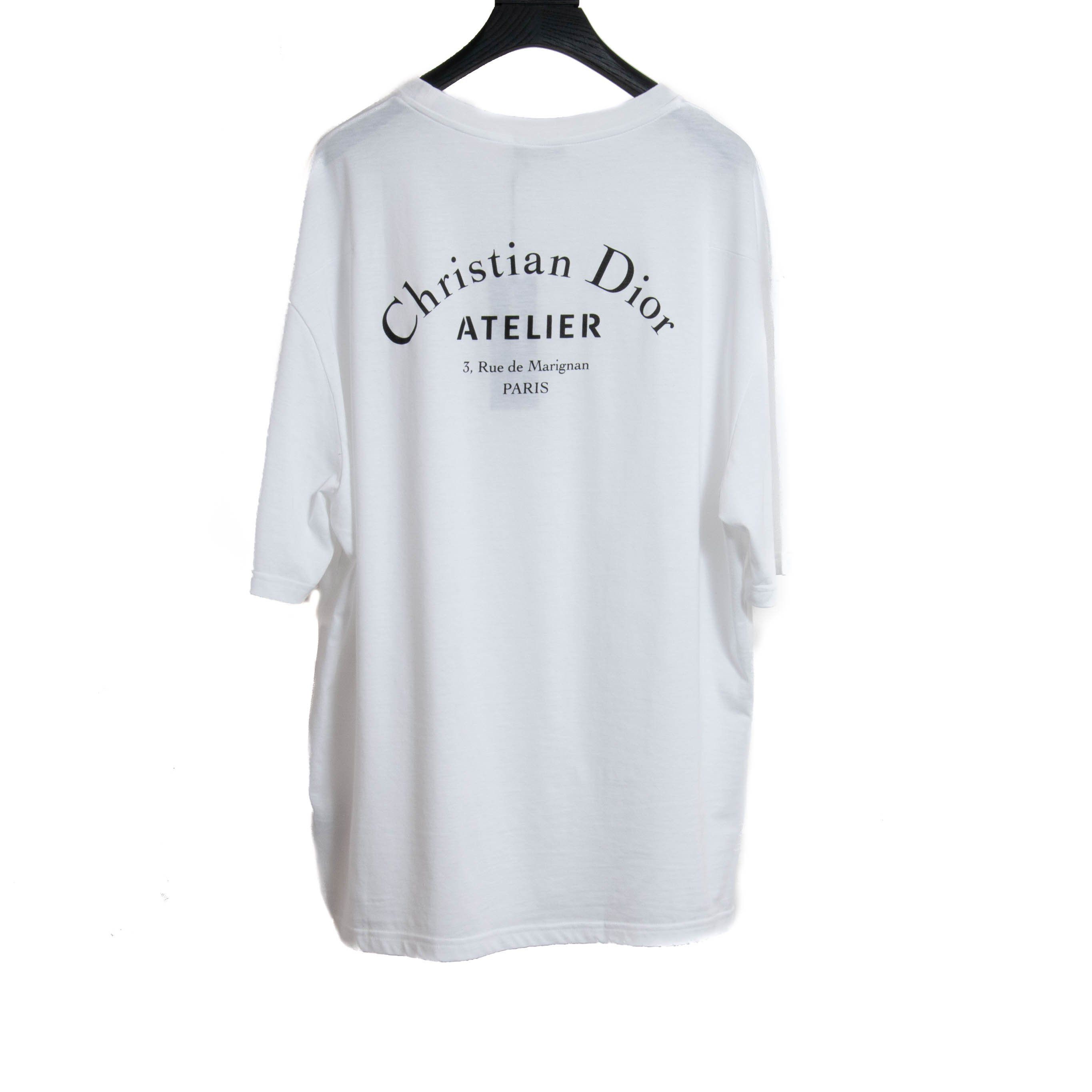 Christian Dior // Atelier Short Sleeve T-Shirt // White (L