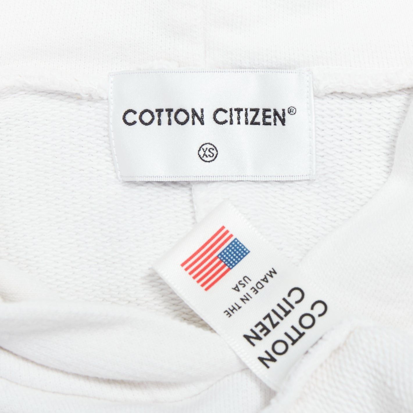 Other COTTON CITIZEN off white frayed edge cropped hoodie pullover XS Size S / US 4 / IT 40 - 8 Thumbnail