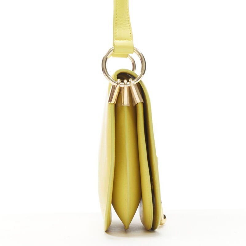 JW Anderson JW ANDERSON Latch yellow gold Pierce ring crossbody saddle bag Size ONE SIZE - 4 Thumbnail