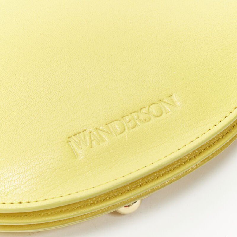 JW Anderson JW ANDERSON Latch yellow gold Pierce ring crossbody saddle bag Size ONE SIZE - 10 Thumbnail