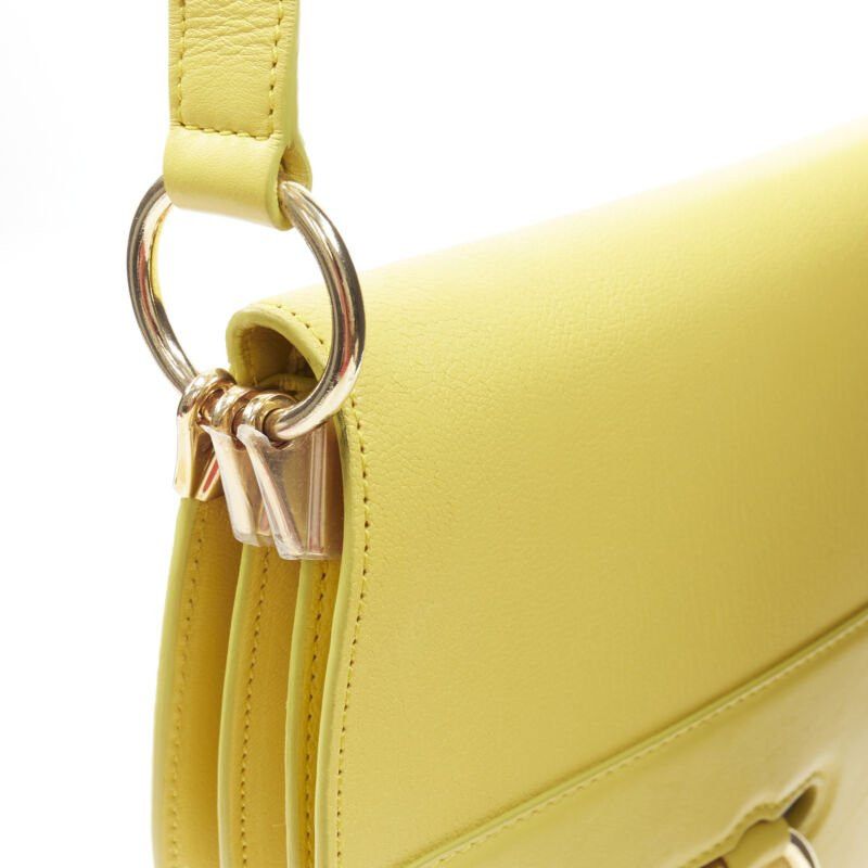 JW Anderson JW ANDERSON Latch yellow gold Pierce ring crossbody saddle bag Size ONE SIZE - 8 Thumbnail