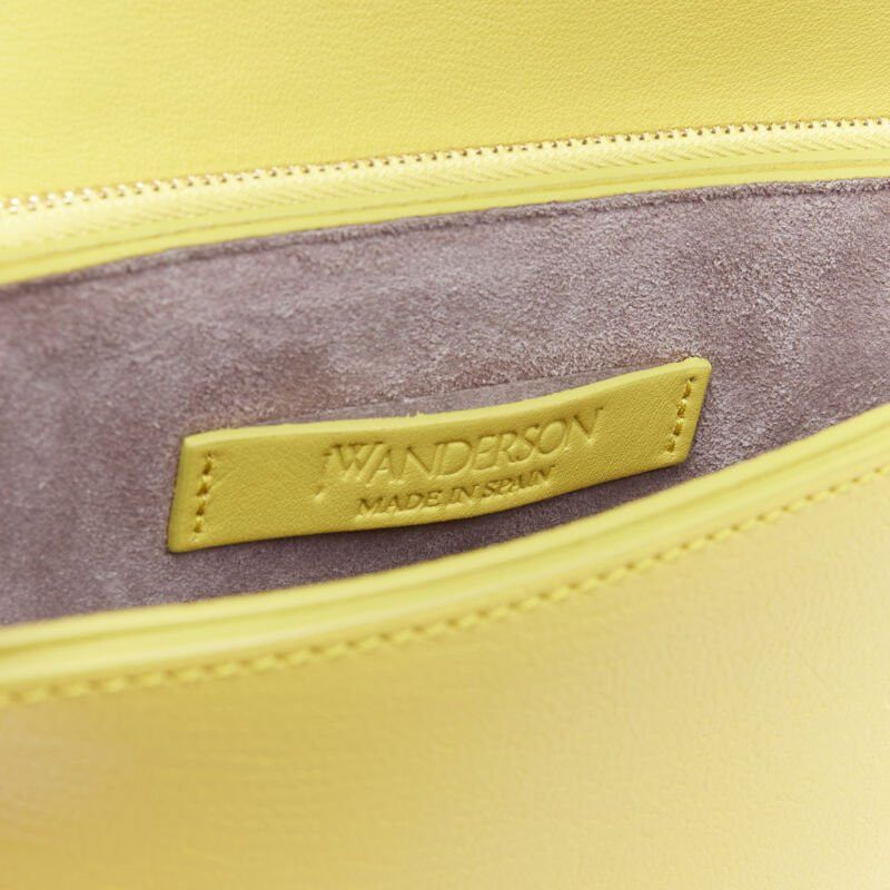 JW Anderson JW ANDERSON Latch yellow gold Pierce ring crossbody saddle bag Size ONE SIZE - 12 Thumbnail