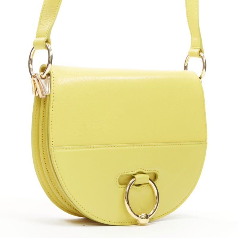 JW Anderson JW ANDERSON Latch yellow gold Pierce ring crossbody saddle bag Size ONE SIZE - 3 Thumbnail