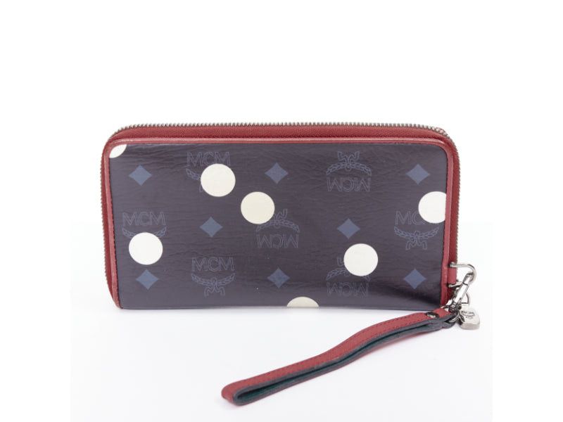 MCM MCM CRAIG KARL 2013 Beyond Snowdome black graphic eye leather zip around long wallet Size ONE SIZE - 2 Thumbnail