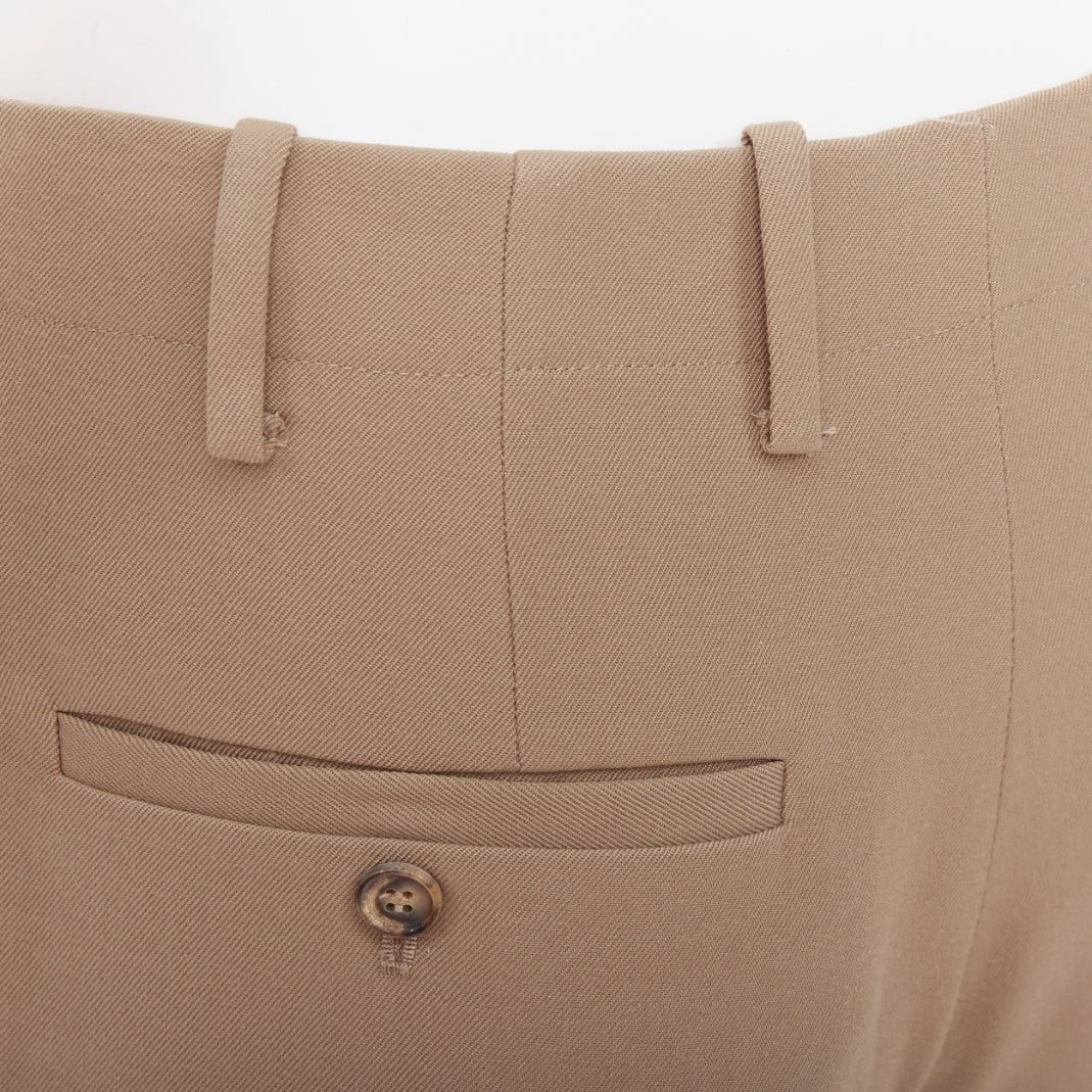 Marni MARNI 100% wool concealed waistband knee length shorts IT38 XS Size 26" / US 2 / IT 38 - 2 Thumbnail