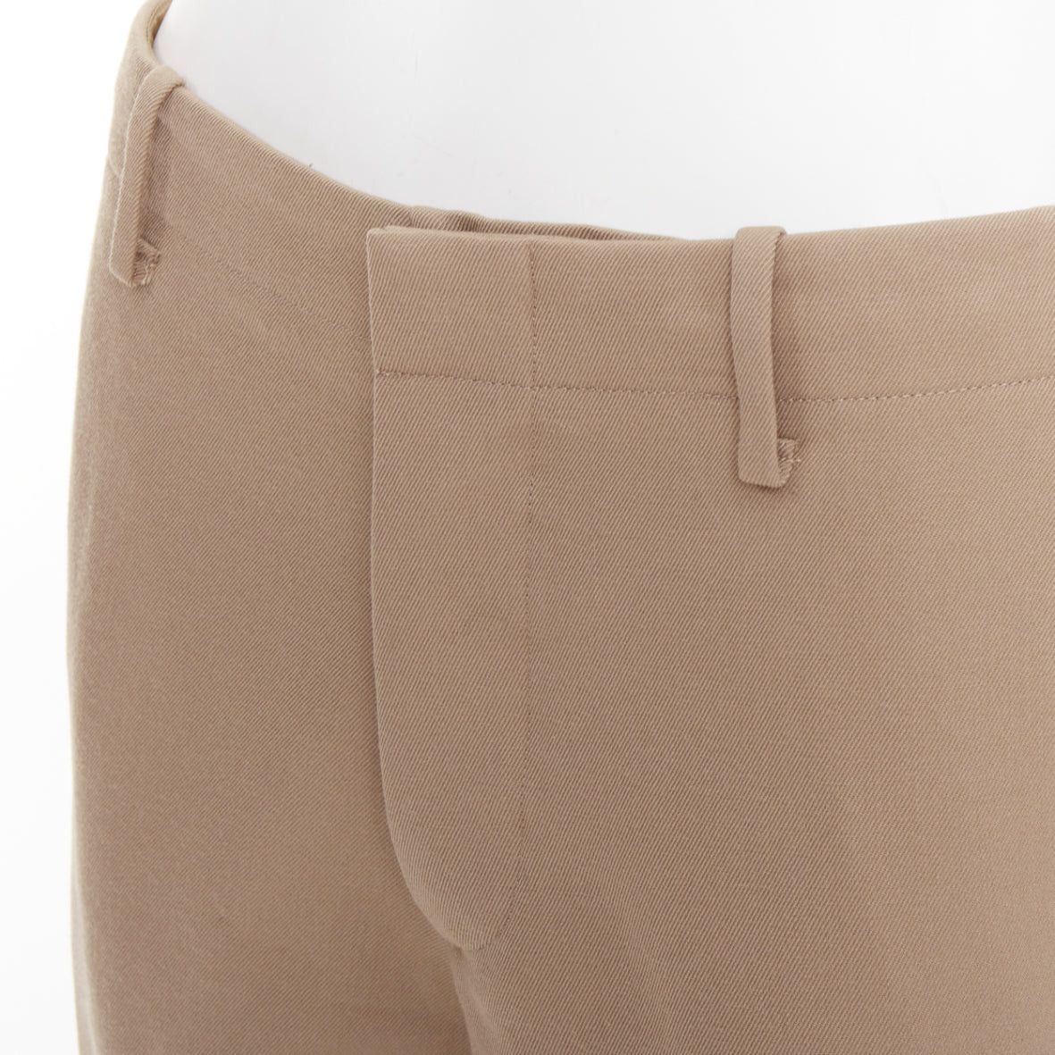 Marni MARNI 100% wool concealed waistband knee length shorts IT38 XS Size 26" / US 2 / IT 38 - 7 Thumbnail