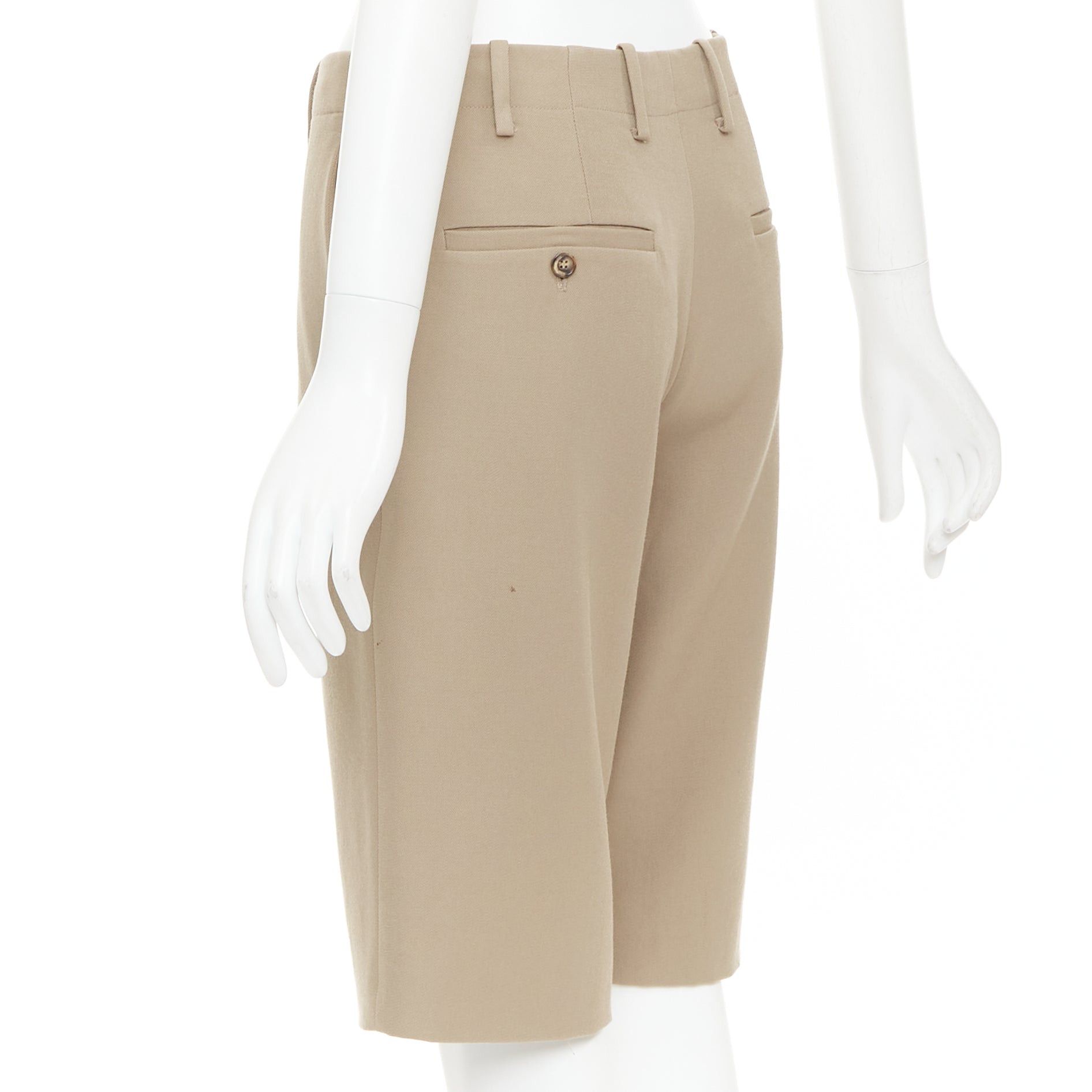 Marni MARNI 100% wool concealed waistband knee length shorts IT38 XS Size 26" / US 2 / IT 38 - 6 Thumbnail