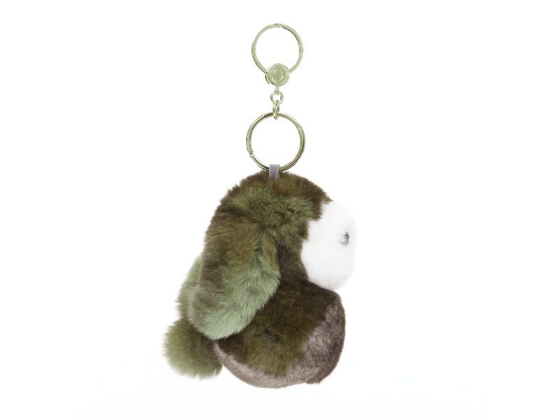 Loro Piana LORO PIANA 100% mink fur brown Rabbit bag charm keyring Size ONE SIZE - 2 Thumbnail