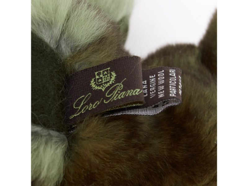 Loro Piana LORO PIANA 100% mink fur brown Rabbit bag charm keyring Size ONE SIZE - 9 Thumbnail