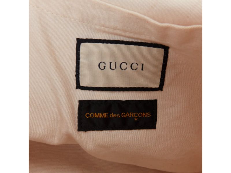 Gucci GUCCI COMME DES GARCONS 2021 green red beige vinyl pvc sherry paper tote bag Size ONE SIZE - 10 Thumbnail